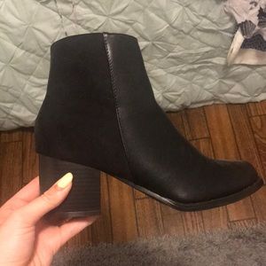 BRAND NEW black booties